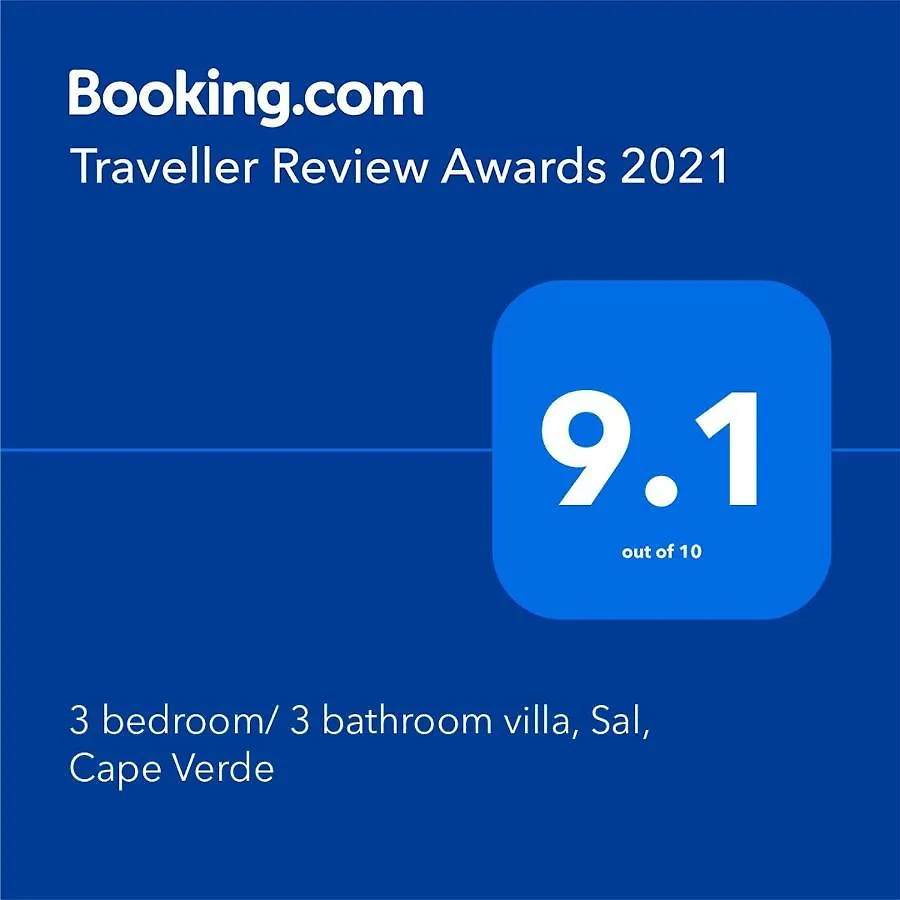 3 bedroom/ 3 bathroom villa, Sal, Cape Verde Santa Maria Villa
