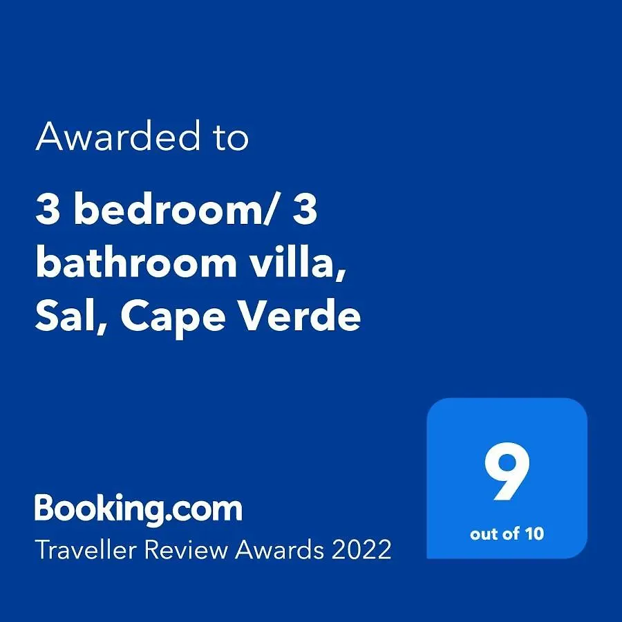 3 bedroom/ 3 bathroom villa, Sal, Cape Verde Santa Maria